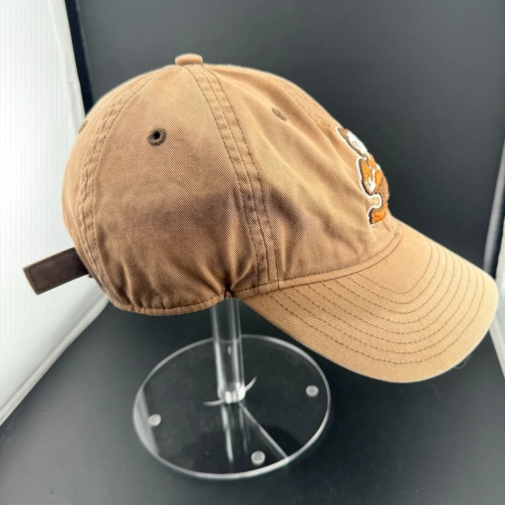Reebok NFL Vintage Collection Cleveland Browns Cap Mens Tan Logo Strapback Hat